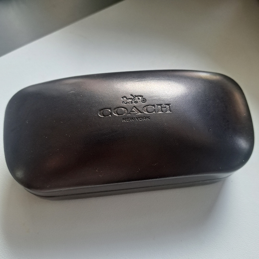 Coach Sunglasses Case - black